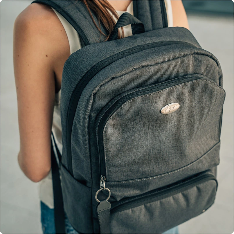 Plecak ART BP-0362 – widok boczny, elegancki design