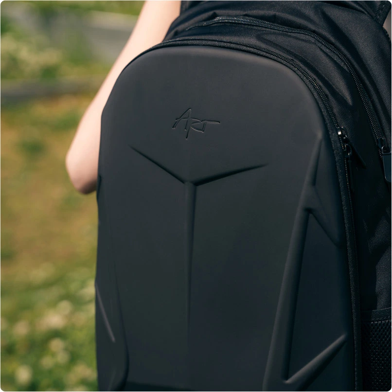 Plecak BP-8948 ART Hard Shell – twarda skorupa chroniąca laptopa
