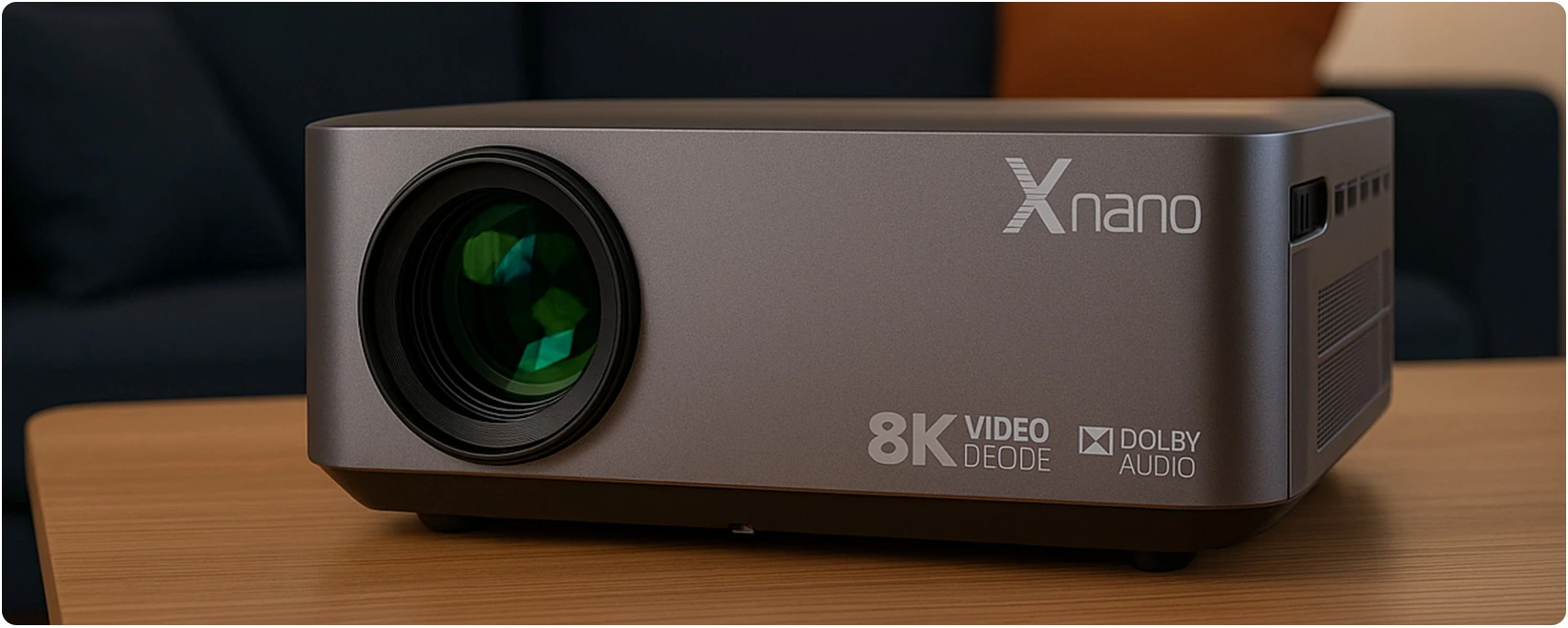 Projektor LED ART X1PRO – Full HD 1080p z Androidem i Wi-Fi