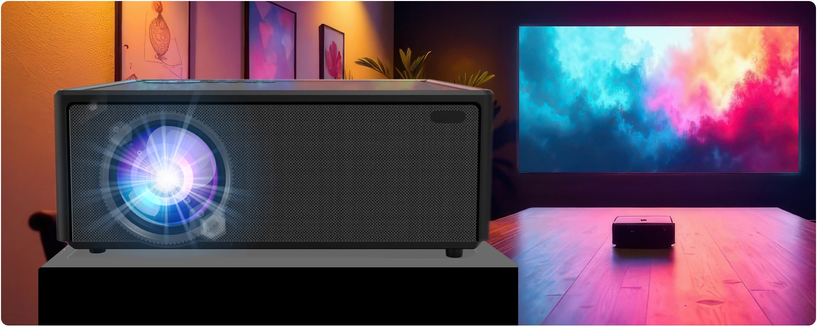 Projektor LED ART X7PRO – widok główny