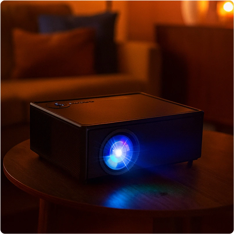 Projektor LED ART X7PRO – kino domowe Full HD