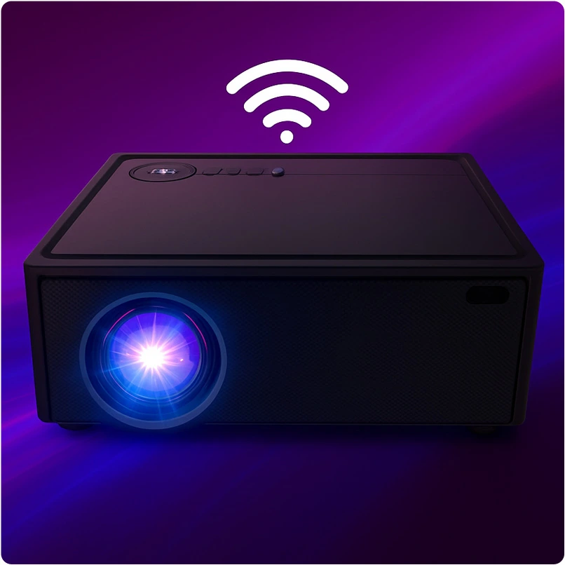 Projektor LED ART X7PRO – Wi-Fi, Bluetooth i mirroring