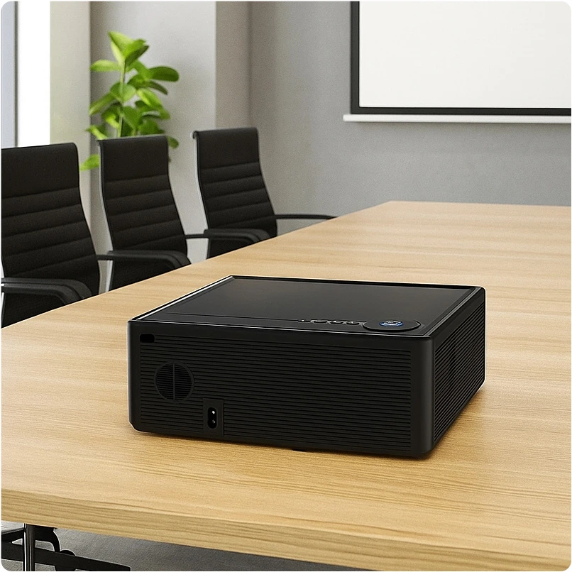 Projektor LED ART X7PRO – głośniki stereo 2x5W