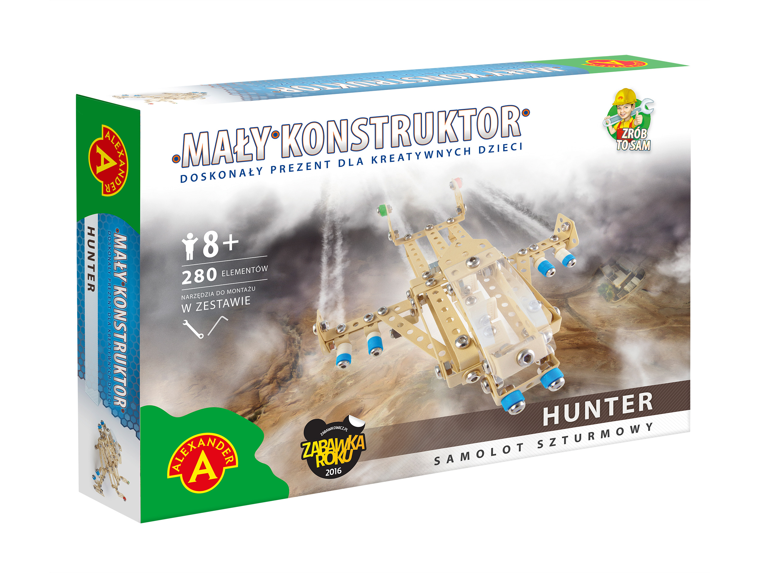 Mały konstruktor hunter alexander