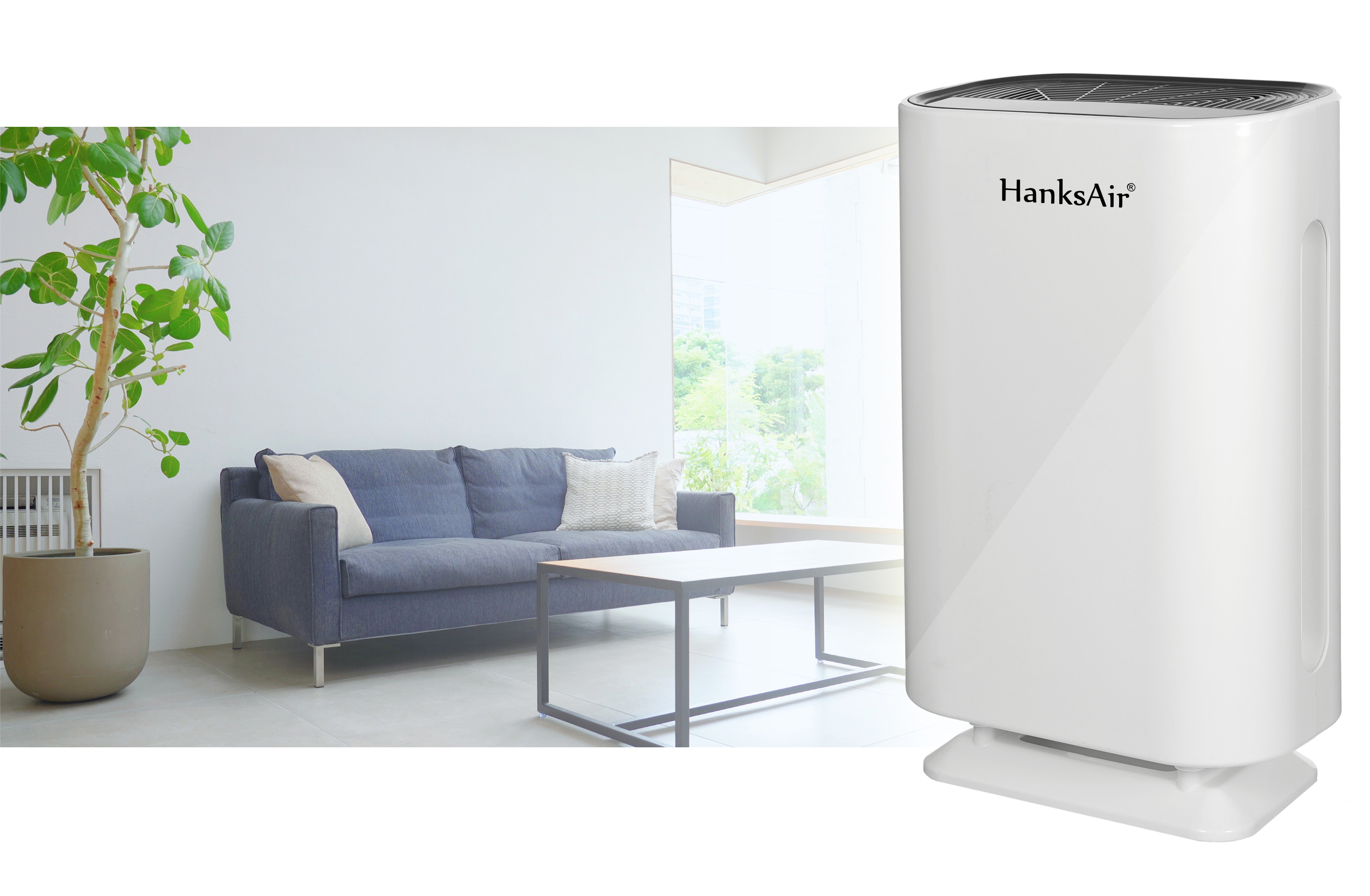 Oczyszczacz powietrza HanksAir V05 – aranżacja