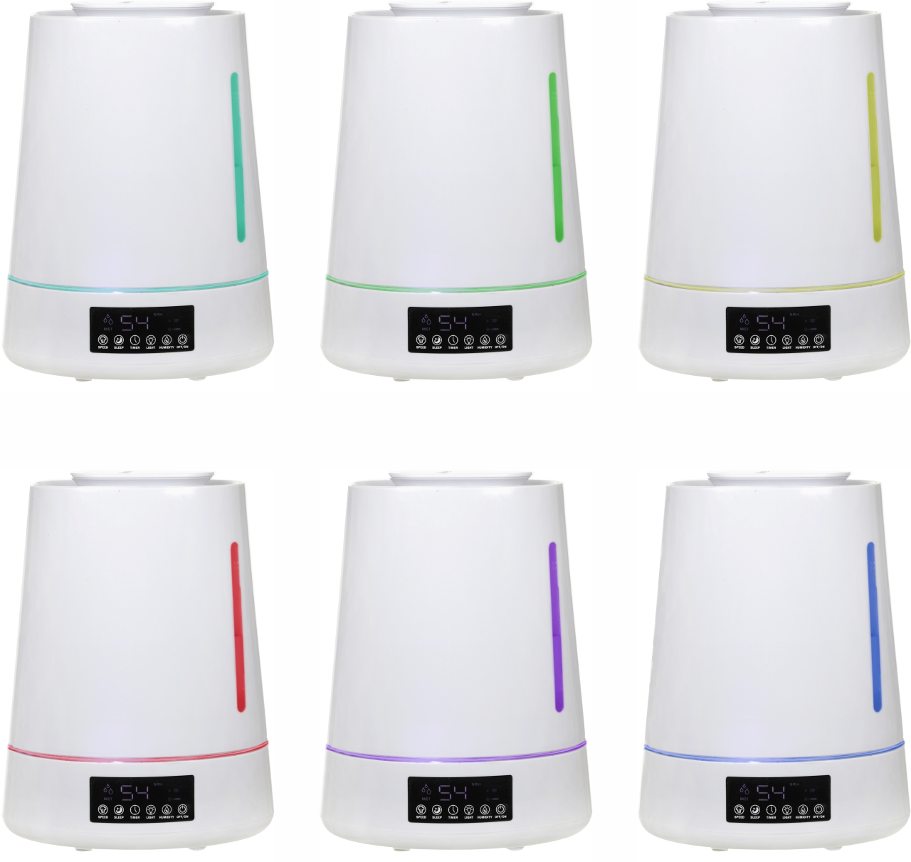 HanksAir NAW-09 – panel dotykowy i wyświetlacz LCD