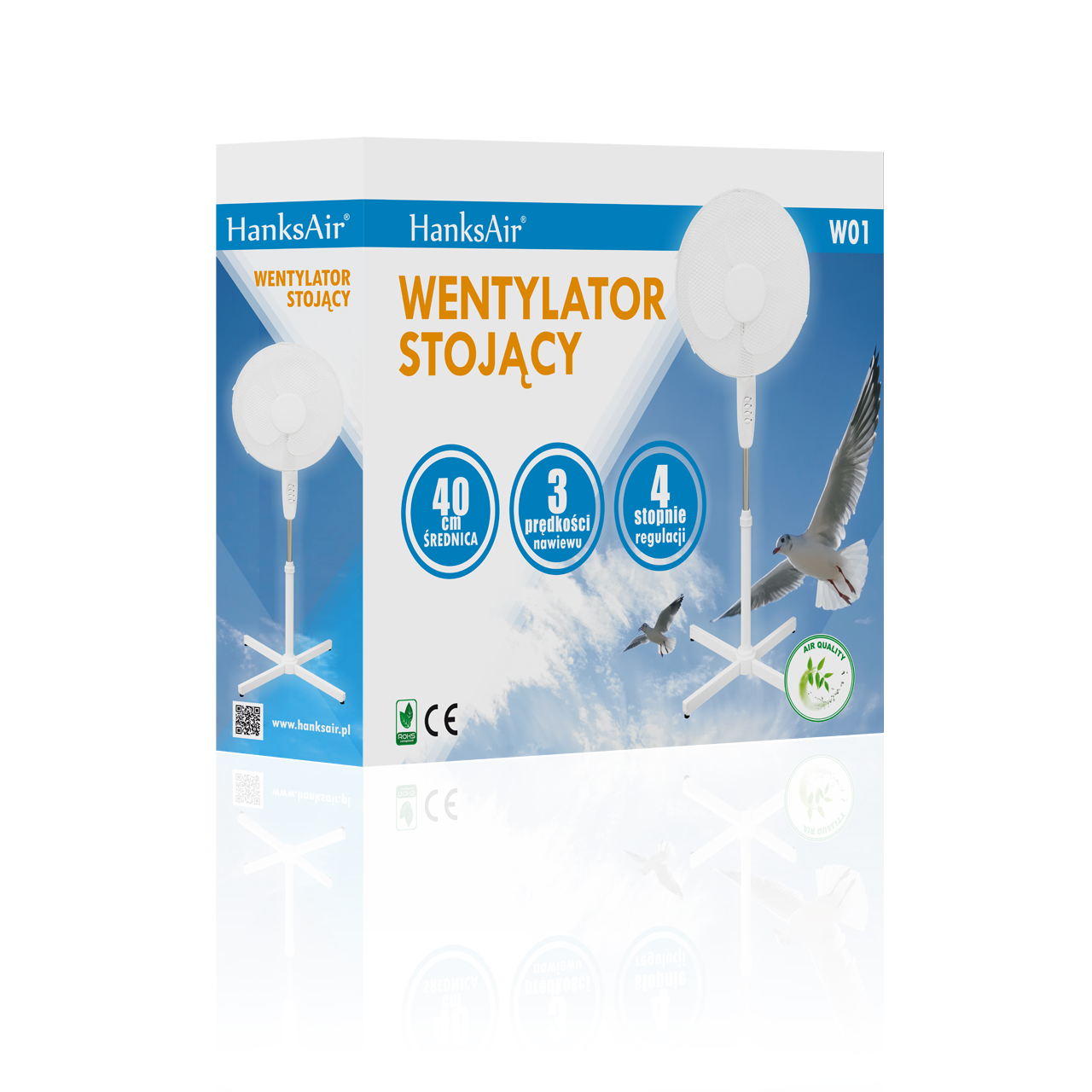 wentylator stojący w01 hanksair