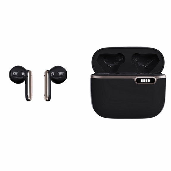 SŁUCHAWKI BEZPRZEWODOWE TWS BLUETOOTH HQ mikrofon BT 5.1 czarne