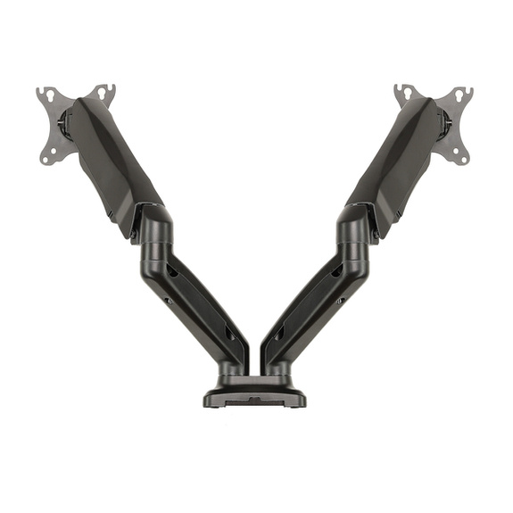 L-16GD - Regulowany uchwyt do 2 monitorów na sprężynie gazowej