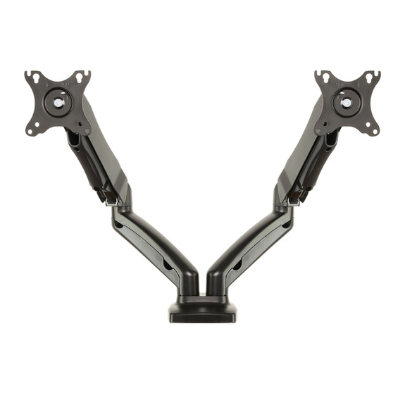 L-16GD - Regulowany uchwyt do 2 monitorów na sprężynie gazowej