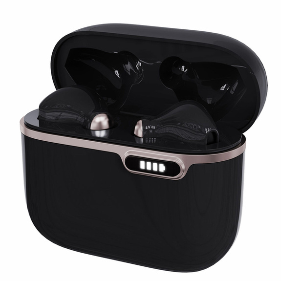 SŁUCHAWKI BEZPRZEWODOWE TWS BLUETOOTH HQ mikrofon BT 5.1 czarne