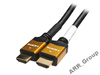 KABEL PRZEWÓD HDMI 30m FULL HD / 4K WZMACNIACZ Pozłacane Końcówki