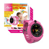 SMARTWATCH WIFI DLA DZIECI Z LOKALIZATOREM  + APARAT różowy