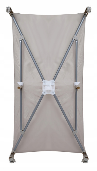 ŁÓŻECZKO TURYSTYCZNE SZYBKIE ROZKŁADANIE QUICK MATERACYK MOSKITIERA BEŻOWE