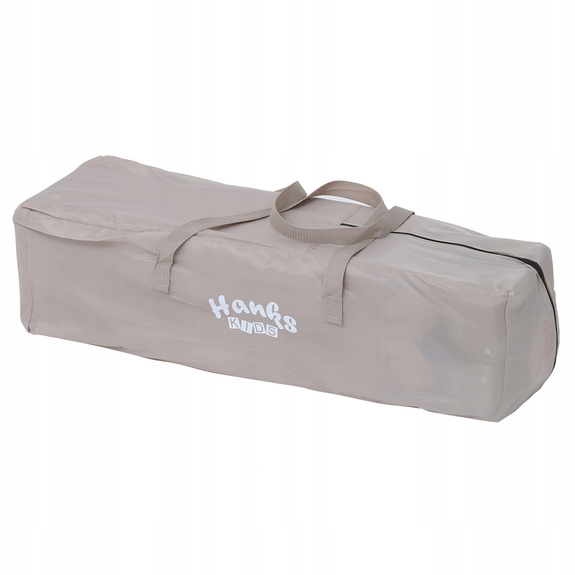 ŁÓŻECZKO TURYSTYCZNE SZYBKIE ROZKŁADANIE QUICK MATERACYK MOSKITIERA BEŻOWE